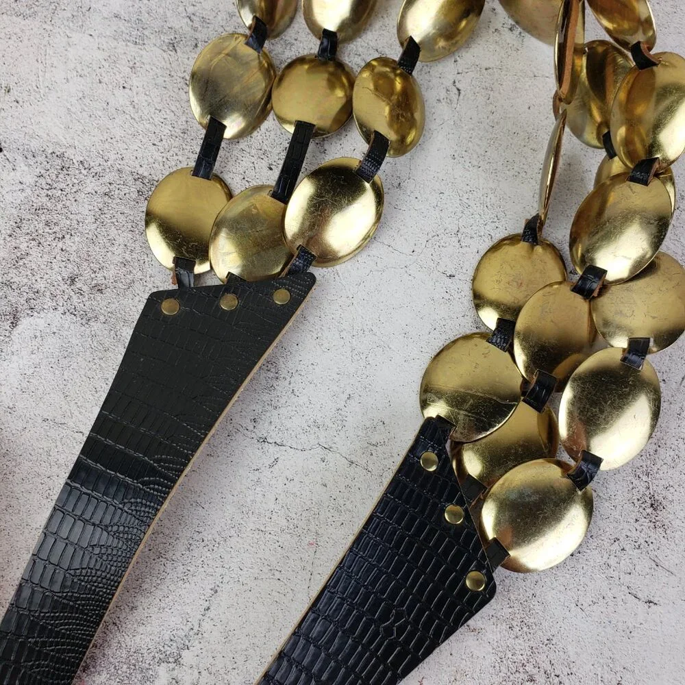 Vintage leather belt